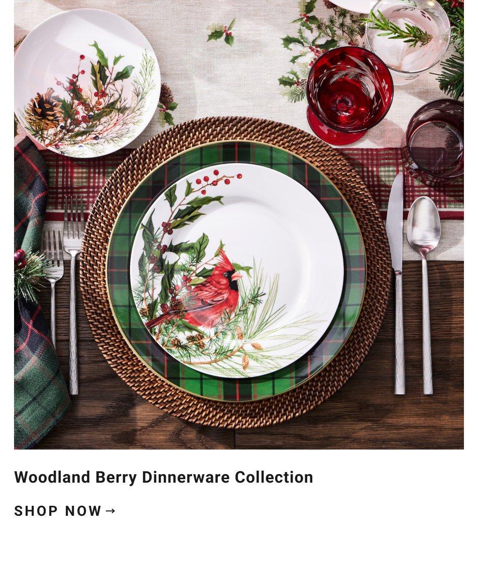 Woodland Berry Dinnerware Collection